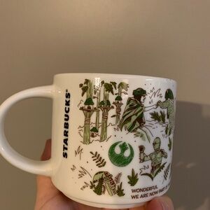 Starbucks/Star Wars limited edition Endor mug - been there series 2021